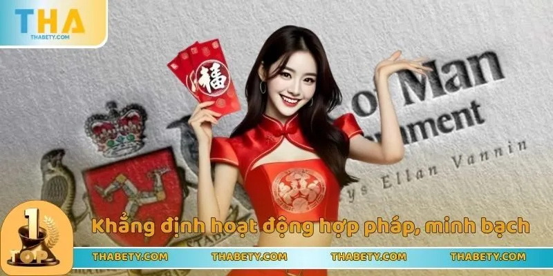 Giấy phép khẳng định THABET hoạt động hợp pháp, minh bạch